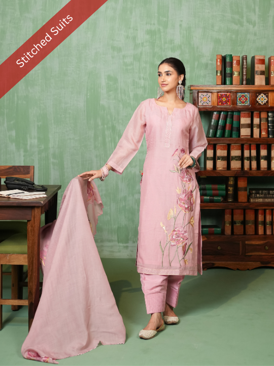 Muskaan stitched suit 