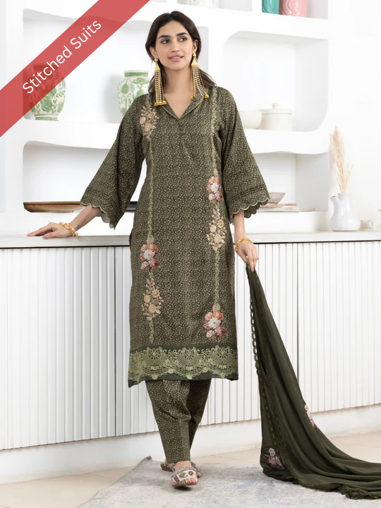 Suneha stitched suit