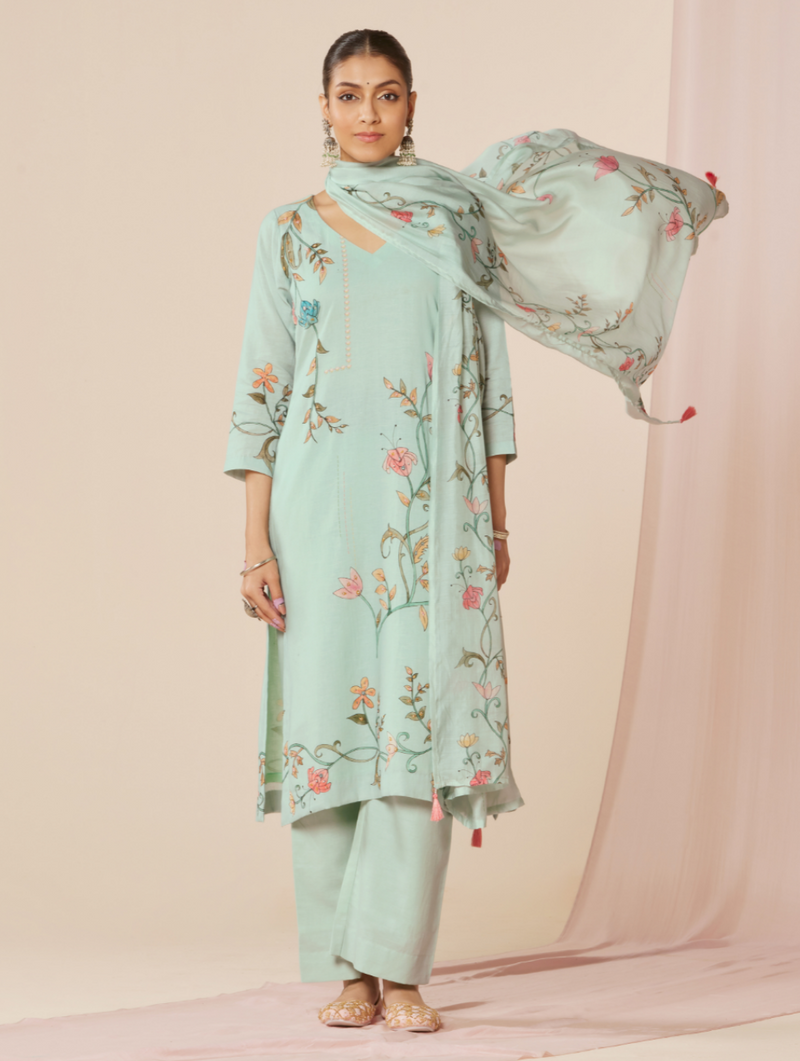 Arwa Unstitched Suit Set
