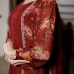 Shiddat Unstitched Suit Set