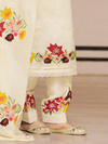Tissue Silk Patchwork Stitched Suit Set