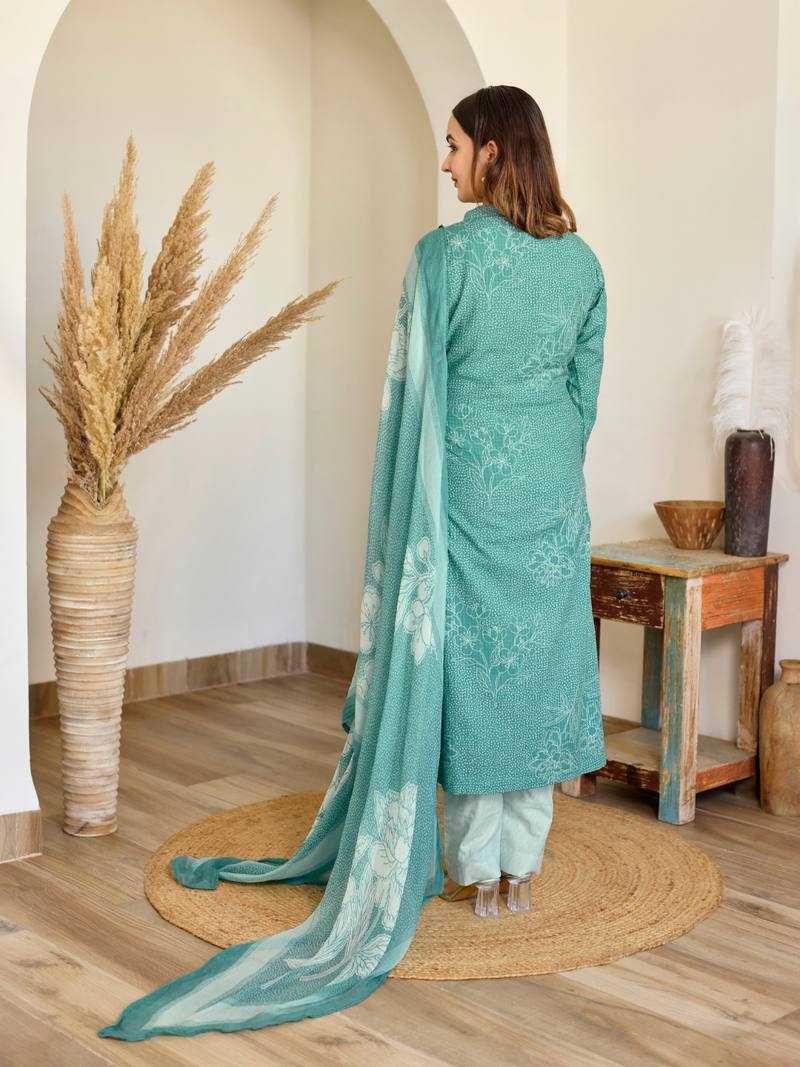 Ayeshsa Unstitched Three-Piece Suit