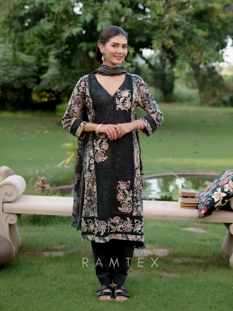 Iqra Unstitched suit