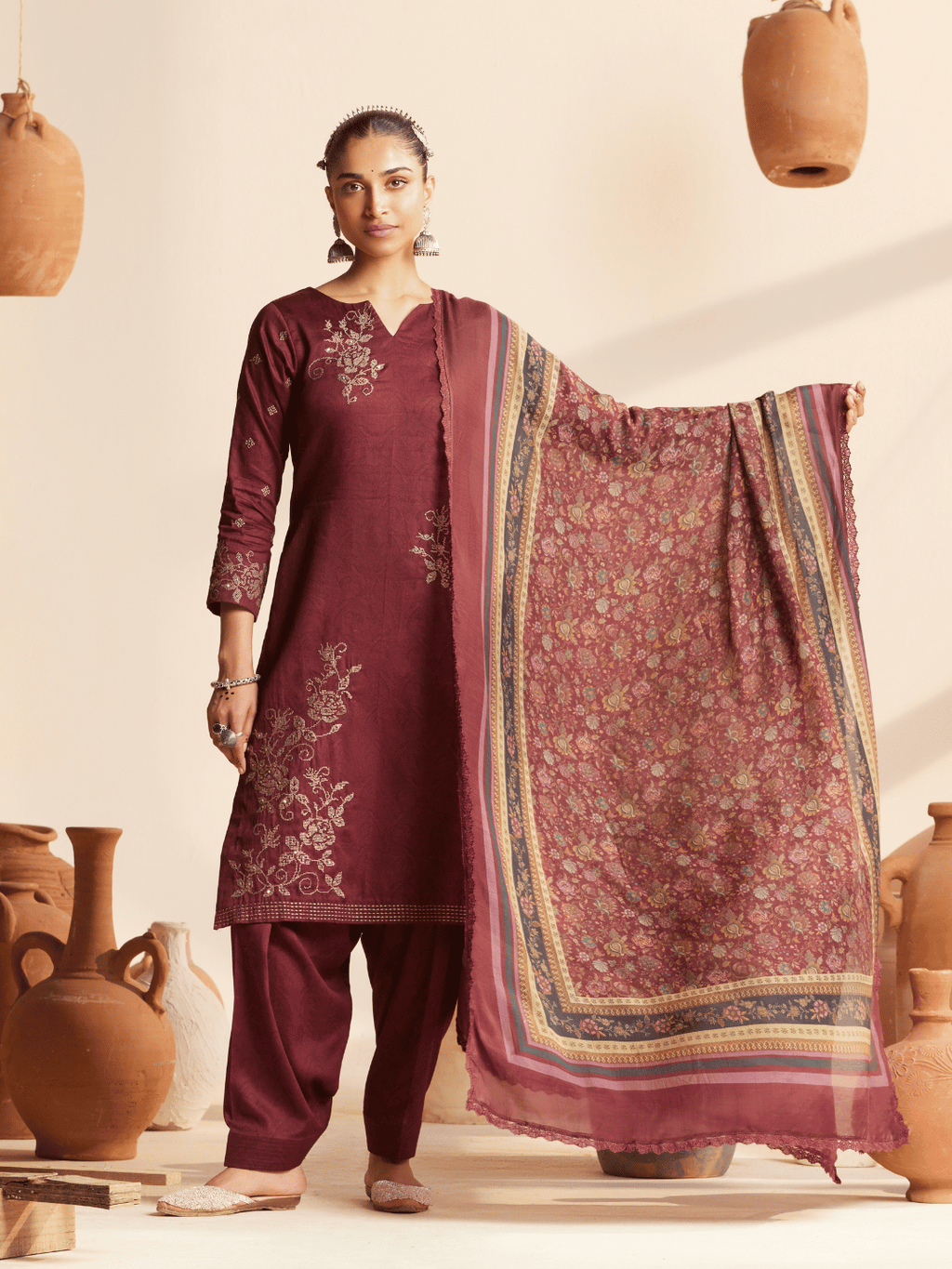 Pihu Unstitched suit