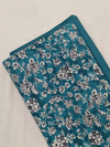 Teal Cottswool Matching Printed 2-Piece Suit Set
