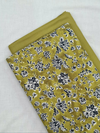 Mustard Cottswool Matching Printed 2-Piece Suit Set