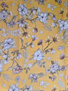 Yellow Cottswool Matching Printed 2-Piece Suit Set
