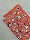 Deep Orange Cottswool Matching Printed 2-Piece Suit Set