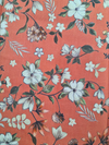 Deep Orange Cottswool Matching Printed 2-Piece Suit Set