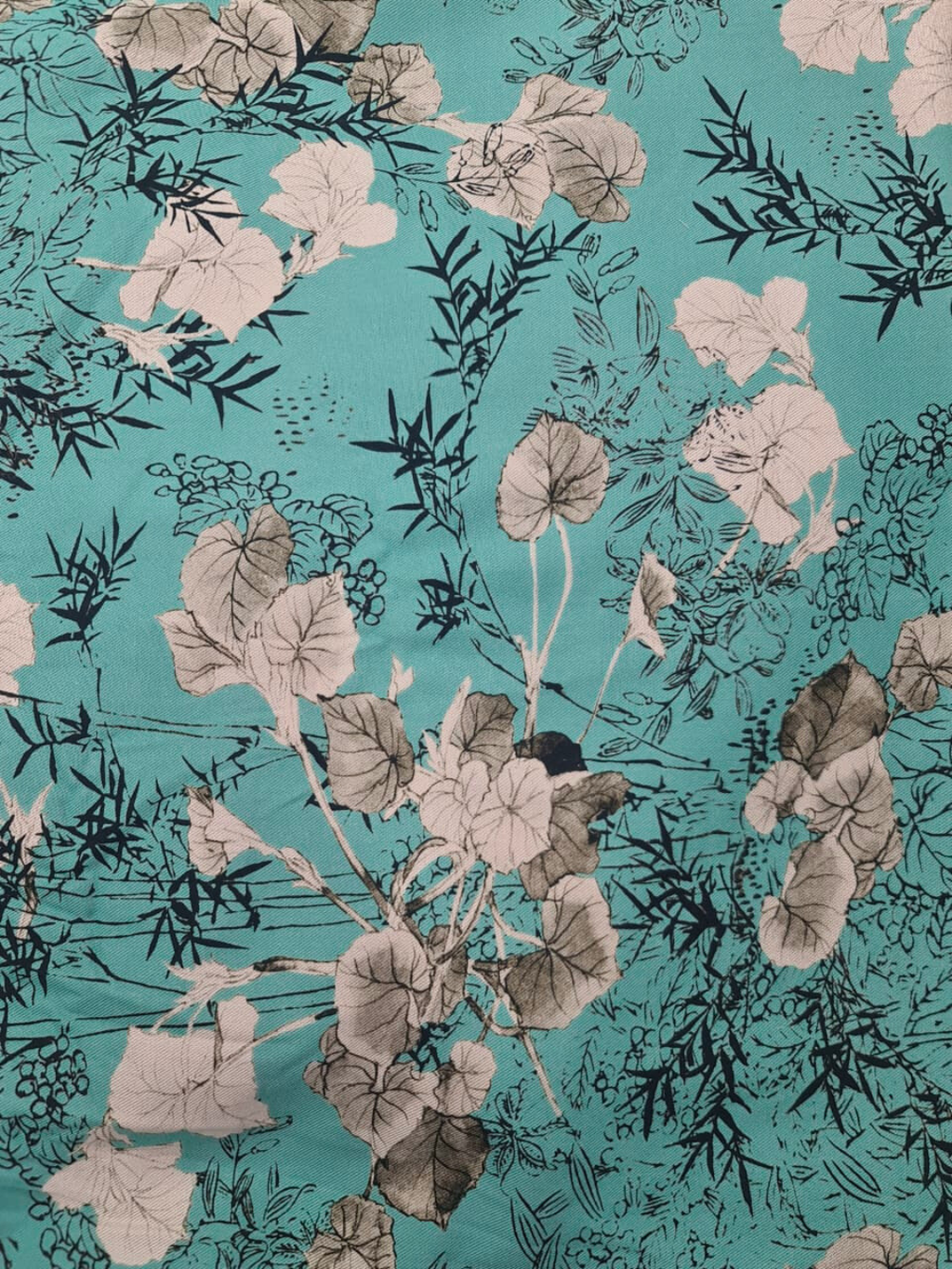 Mint Cottswool Matching Printed 2-Piece Suit Set