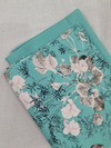 Mint Cottswool Matching Printed 2-Piece Suit Set