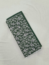 Dark Green Cottswool Matching Printed 2-Piece Suit Set