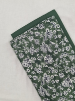Dark Green Cottswool Matching Printed 2-Piece Suit Set