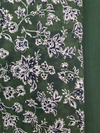 Dark Green Cottswool Matching Printed 2-Piece Suit Set