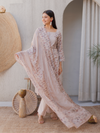 Cotton Printed Lace Work Unstitched Suit Set