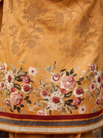 Muslin Printed Embroidered Unstitched Suit Set