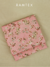 Pastel Pink All-Over Printed Unstitched Suit 2 Pc Set