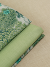 Pastel Green Matching Printed Unstitched Suit 2 Pc Set
