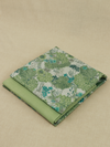 Pastel Green Matching Printed Unstitched Suit 2 Pc Set