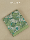 Pastel Green Matching Printed Unstitched Suit 2 Pc Set