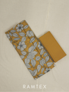 Desert Gold Matching Printed Unstitched Suit 2 Pc Set