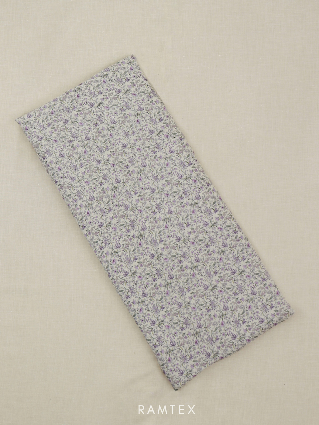 Lavender All-Over Unstitched Suit 2 Pc Set