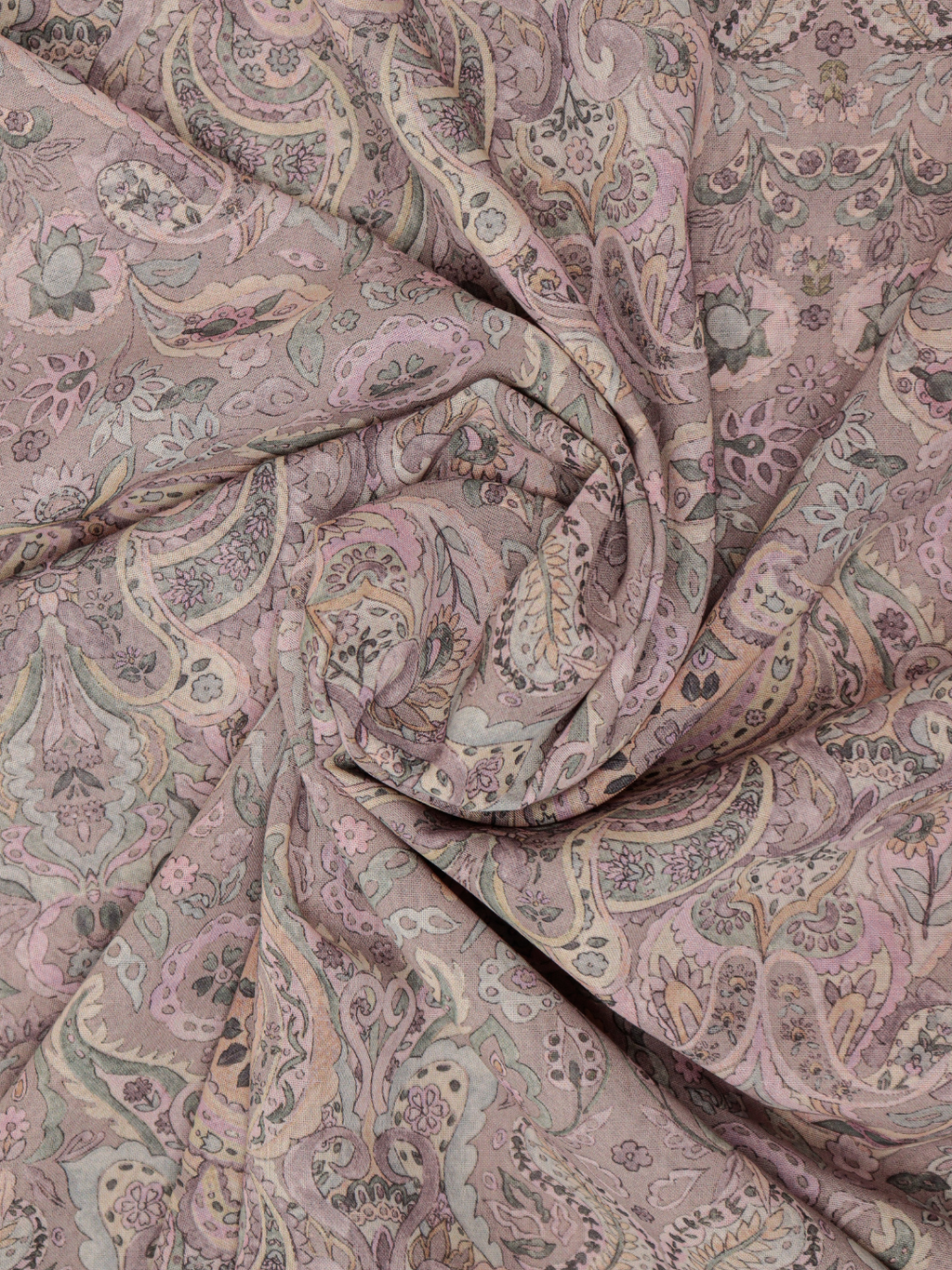 Pastel Pink All-Over Printed Unstitched Suit 2 Pc set