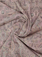 Pastel Pink All-Over Printed Unstitched Suit 2 Pc set