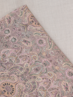 Pastel Pink All-Over Printed Unstitched Suit 2 Pc set
