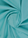Turquoise Matching Printed Unstitched Suit 2 Pc set