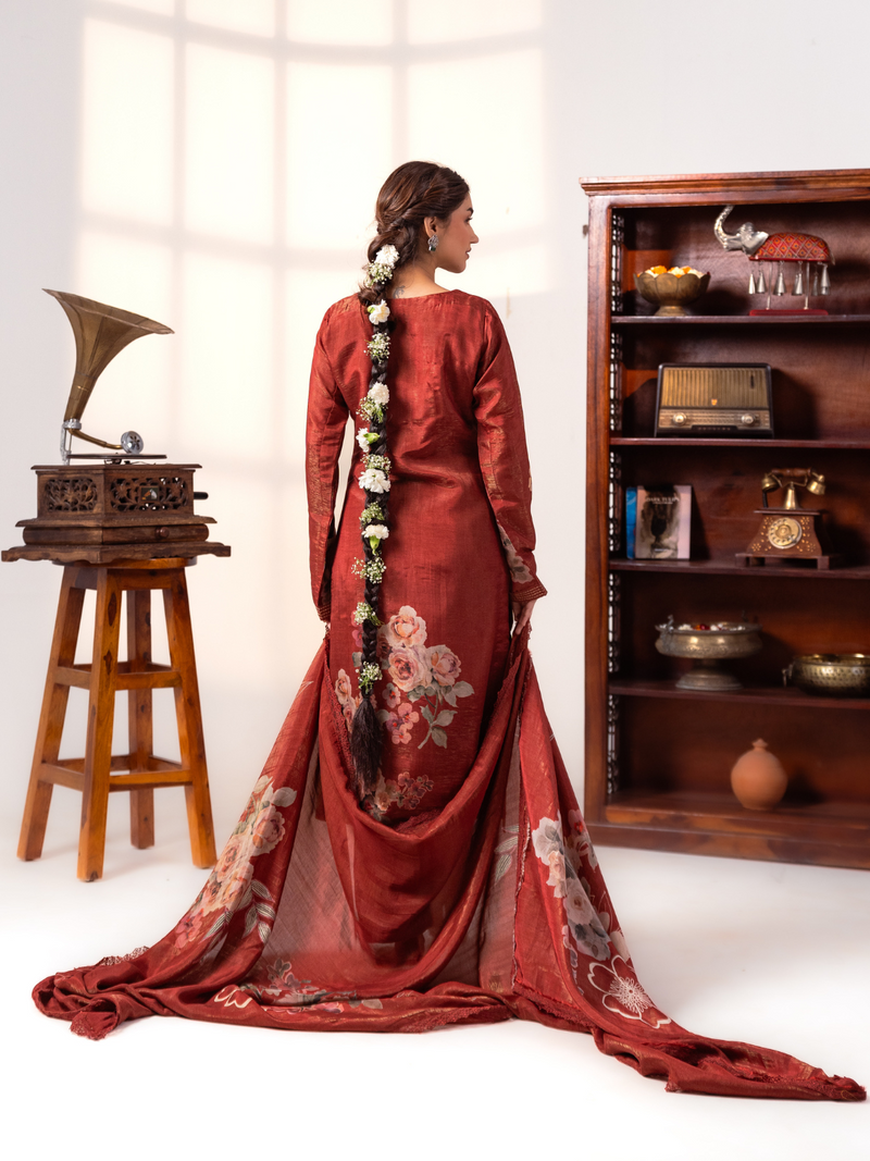 Gucci Silk Unstitched Suit Set