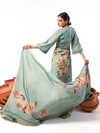 Gucci Silk Printed Handwork Unstitched Suit Set