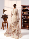 Organza Embroidered Handwork Unstitched Suit Set