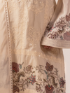 Organza Embroidered Handwork Unstitched Suit Set