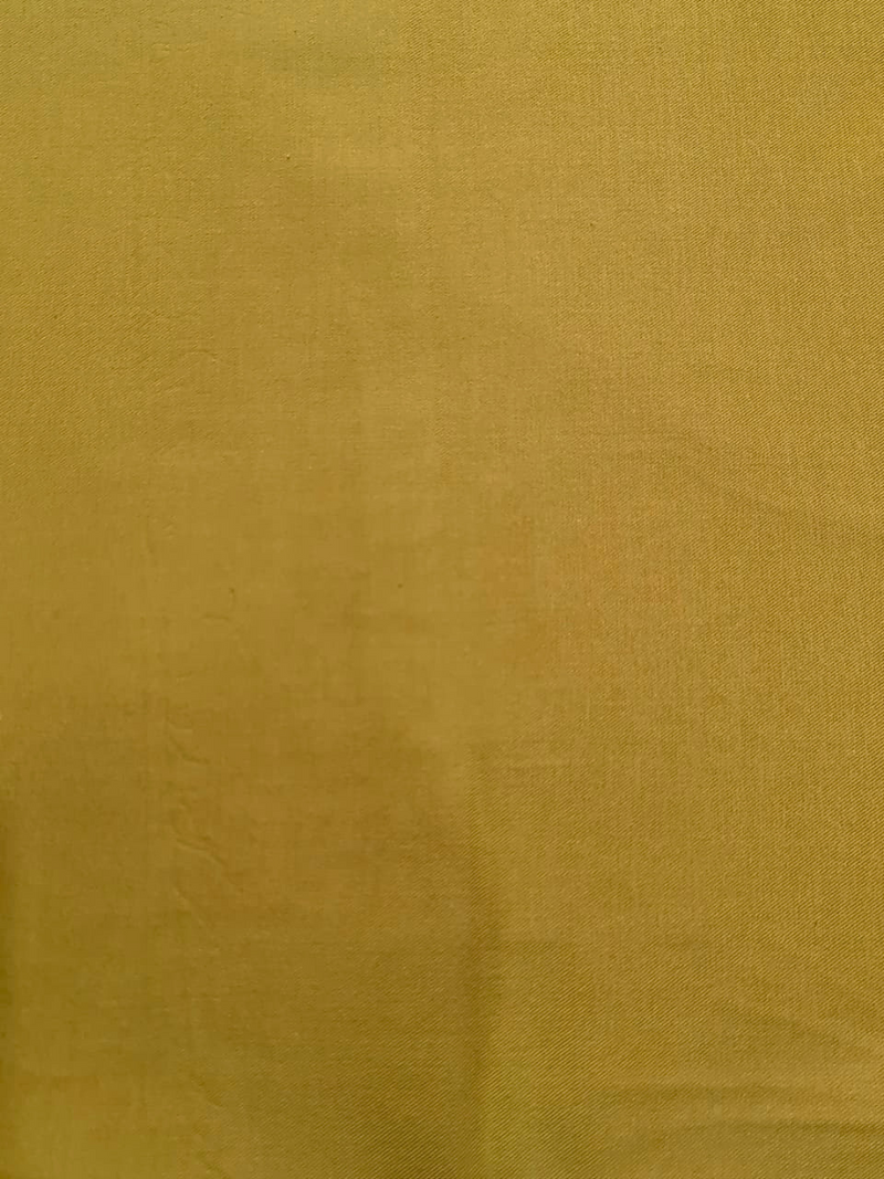 Mustard Cottswool Matching Printed 2-Piece Suit Set