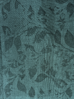 Deep Teal Cottswool Matching Printed 2-Piece Suit Set