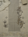 Beige Embroidered Banglori Silk Party Wear Unstitched Suit Set