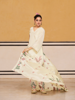 Tissue Silk Embroidered Stitched Suit Set
