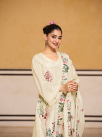 Tissue Silk Embroidered Stitched Suit Set