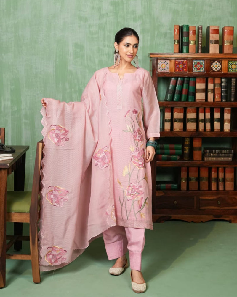 Muskaan stitched suit 