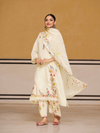 Tissue Silk Multihead Embroidered Unstitched Suit Set
