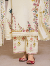 Tissue Silk Multihead Embroidered Unstitched Suit Set